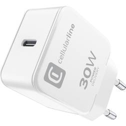 Cellularline USB-C CHARGER APPLE 30W WHI [Levering: 6-14 dage]
